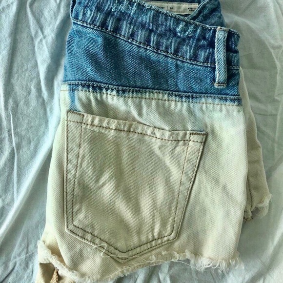 PacSun bleached denim shorts - Picture 2 of 2